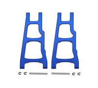 RC Mise Niveau Modèles pour Traxxas pour Slash 4x4 pour Rustler pour Stampede XO-1 1/10 Bras Suspension Inférieurs Avant Et Arrière Pièces RC 3655X(Blue,Left)