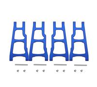 RC Mise Niveau Modèles pour Traxxas pour Slash 4x4 pour Rustler pour Stampede XO-1 1/10 Bras Suspension Inférieurs Avant Et Arrière Pièces RC 3655X(Blue,1set)