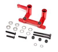 RC Mise Niveau Modèles Pour Traxxas Pour Slash Pour Rustler Pour Bandit 2WD Pour VXL Pour Nitro 1/10 Kit Biellettes Direction Métal Voiture RC Pièce Rechange(Red)