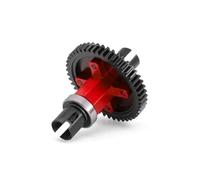 RC Mise Niveau Modèles pour Traxxas pour Sledge 1/8 46T Engrenage Droit Assemblé Arbre Droit Diff Central-W195 RC 4WD Pièces Mise À Niveau Voiture(Red)