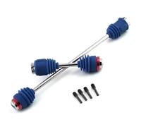 RC Mise Niveau Modèles pour Traxxas pour Summit pour E-Revo 1/10 Cardans Transmission CVD 5650R avec Soufflets Voiture RC Pièces Accessoires D'amélioration(Blue)