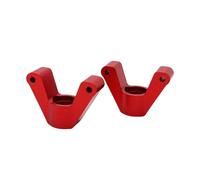 RC Mise Niveau Modèles pour UDIRC GR M16 Kit Pièces Rechange Métalliques Moyeu Direction pour Porte-moyeu Bras Suspension Biellette Support D'amortisseur Voitures RC(Silver,Rear Cup)