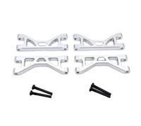 RC Mise Niveau Modèles pour UDIRC GR M16 Kit Pièces Rechange Métalliques Moyeu Direction pour Porte-moyeu Bras Suspension Biellette Support D'amortisseur Voitures RC(Red,Upper Arm)