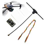 RC Modèle à Longue portée - Réception des Avions - Récepteur ELRS | Récepteur du Signal d'antenne de Type PVC T | L'émetteur vidéo de Drone Prend en Charge la Mise à Niveau WiFi pour la Course Qu