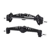 Rc ModèLes DéTachéEs Compatible avec Axial pour Capra 1.9 pour Unlimited pour Trail pour UTB pour Currie F9 Ensemble D'essieux De Portail Avant Et Arrière pour Voiture sur Chenilles RC 1/10