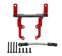 Rc ModèLes DéTachéEs Compatible avec Axial pour SCX10 II 90046 AR44 Support De Montage Servo en Métal Lien Direction pour Pièces Mise À Niveau Voiture sur Chenilles 1/10 RC