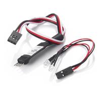 Rc ModèLes DéTachéEs Compatible avec Axial pour SCX24 pour Bronco pour Gladiator pour Wrangler pour Deadbolt 1/24 RC Feux Avant De Voiture Lampe Projecteur Contrôle