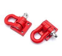 Rc ModèLes DéTachéEs Compatible avec Axial SCX6 pour JLU pour Trail pour Honcho 1/6 RC Crawler Car Trailer Hook Crochets De Remorquage Boucle Treuil Manilles