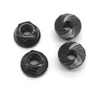 Rc ModèLes DéTachéEs Compatible avec MJX 14210 14209 14301 14302 14303 1/14, Télécommande De Voiture, Mise À Niveau en Métal, Accessoire Modification, Écrou Verrouillage M4