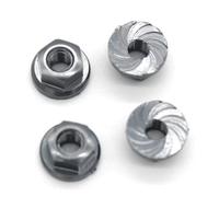 Rc ModèLes DéTachéEs Compatible avec MJX 14210 14209 14301 14302 14303 1/14, Télécommande De Voiture, Mise À Niveau en Métal, Accessoire Modification, Écrou Verrouillage M4