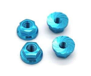 Rc ModèLes DéTachéEs Compatible avec MJX 14210 14209 14301 14302 14303 1/14, Télécommande De Voiture, Mise À Niveau en Métal, Accessoire Modification, Écrou Verrouillage M4