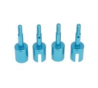 Rc ModèLes DéTachéEs Compatible avec Tamiya pour TT01 pour TT02 pour TT02B TT02D TT02E Pièces De Voiture RC 1/10 4 Axe Roue en Métal Arbre Transmission Coupelle