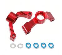 Rc ModèLes DéTachéEs Compatible avec Tamiya pour TT02 1/10 RC Pièces De Mise À Niveau Voiture Accessoires Métal 3 Degrés Porteur Moyeu Arrière 54733