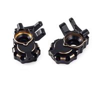 Rc ModèLes DéTachéEs Compatible avec Traxxas pour TRX-4 TRX-6 1/10 RC Crawler Car Upgrade Parts 2Pcs Laiton Portail Intérieur Boîtier D'entraînement Fusées De Direction