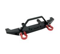 Rc ModèLes DéTachéEs Compatible avec WPL C14 C24 C24-1 Pare-Chocs Avant Anti-Collision en Métal 1/16 Pièces De Mise À Niveau Piste Camion 4WD Voiture Télécommandée