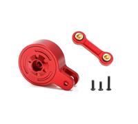 Rc ModèLes DéTachéEs Pour Arrma 3S 4S BIG Pour Rock Pour Granite Pour Kraton Pour Outcast Pour Senton 1/10 23T 25T Servo-sauveur Avec Biellette Fixe Pièces Détachées Voitures RC(Red,25T)