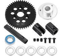 Rc ModèLes DéTachéEs Pour ARRMA Pour FELONY 6S Pour BLX 1/7 Kit Différentiel À Essieu Rigide Avec Engrenage Droit Acier M1 42-48T Pièces Mise À Niveau Voitures RC(46T)