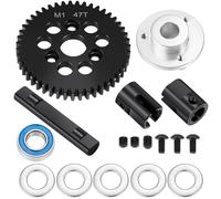 Rc ModèLes DéTachéEs Pour ARRMA Pour FELONY 6S Pour BLX 1/7 Kit Différentiel À Essieu Rigide Avec Engrenage Droit Acier M1 42-48T Pièces Mise À Niveau Voitures RC(47T)