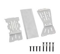 Rc ModèLes DéTachéEs Pour Arrma Pour Gorgon 2WD 1/10 Acier Inoxydable Protection Châssis Avec Plaque Protection Voiture RC Monster Truck Pièce Rechange Métal