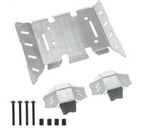 Rc ModèLes DéTachéEs Pour Axial AXP8 Gilamon 1/8 Robuste Acier Inoxydable Plaque Protection Châssis Crawler RC Accessoires D'amélioration