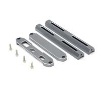 Rc ModèLes DéTachéEs Pour Flysky Noble NB4 Pro Amélioration Métal Protection Du Cadre YA-0711BK Accessoires Voiture Télécommandée(Gray)