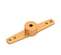 Rc ModèLes DéTachéEs Pour Futaba Pour HSP Pour HPI Pour Wltoys Pour Himoto Pour Axial Bras Servo Direction Aluminium Simple/double Bras 3.1/4.1/5.1 Mm Voiture/Bateau RC(3.1mm B)