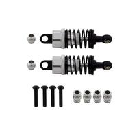 Rc ModèLes DéTachéEs Pour Tamiya Pour TT02 Pour TT01 M05 Pour HPI Pour HSP Pour Kyosho Pour Redcat 1/10 Amortisseur Hydraulique Alliage D'aluminium RC Road Drift Pièces Compétition(Silver,2pcs)