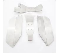 Rc ModèLes DéTachéEs Pour Traxxas Pour Slash 727 4x4 1/10 1 Jeu Plaques Protection Intégrales Acier Inoxydable Châssis Et Pare-chocs Voiture RC.