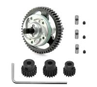 Rc ModèLes DéTachéEs Pour Traxxas Pour Slash Pour Stampede Pour Rustler 4x4 Pour VXL 1/10 Embrayage À Friction Complet 6878 Avec Pignon 15/17/19 Dents Pièces Détachées Voitures RC(50T)