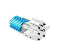 Rc ModèLes DéTachéEs Pour WPL B14 B16 B24 B36 C14 C24 JJR-C Q60 Q61 Q62 Q63 Q64 Q65 Boîte Vitesses À Transfert Métallique Avec Moteur À Balais 370 Et Pièces Détachées Voitures RC(Silver)