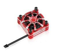 Rc ModèLes DéTachéEs Pour XD10 PRO Ventilateur Haute Vitesse Variateur Électronique Vitesse ESC 5-8 V 22 000 Tr/min Pièces Détachées Accessoires Voitures Drift Télécommandées(Red)