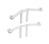 RC Modèles Pour Arrma Pour Senton Big Pour Rock Pour Vorteks Pour Granite Typhoon 1/10 Montage Sur Poteau Carrosserie Aluminium Accessoire Modèle Assembler(Silver)