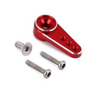 RC Modèles pour Axial pour SCX24 Emax ES08MA II 1/24 Bras Klaxon Servo 15T Modèle Voiture sur Chenilles RC Accessoire Mise À Niveau Pièces Remplacement Modifiées(Red)