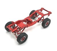 RC Modèles pour MN pour MN82 LC79 1/12 Châssis Métal Modifié Pièces Voiture RC Modèle Accessoire Mise À Niveau Assembler Remplacer Réparation Remplacement(Red)