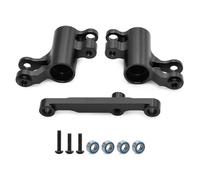 RC Modèles Pour Traxxas Pour Mini Pour Maxx Pour XRT Ensemble Direction Alliage D'aluminium Pièces Accessoires Mise Niveau Pour Monster Truck RC(Black)