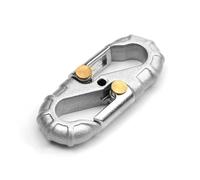 RC Modèles Pour Traxxas Pour TRX4 Pour Axial Pour SCX10 1/10 Crochet Remorquage Métal Remorque Pièces Mise Niveau RC Crawler(Silver)