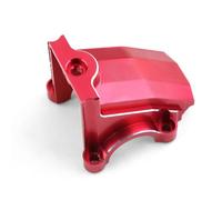 RC Modèles pour Traxxas pour X-maxx 1/5 pour XRT 1/6 7780 Boîtier Différentiel Avant Arrière Métal Couvercle Boîte Vitesses Pièces Mise À Niveau RC Monster Truck(Red)