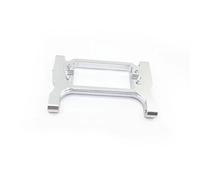 RC Modèles pour TRX-4 1/10 Attelle Châssis Avant Arrière Aluminium Supports Faisceau Transversal Pièces Mise Niveau Voiture sur Chenilles RC Accessoire Remplacement Modèle(Silver,Front)
