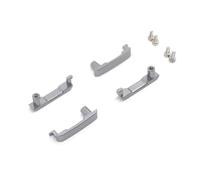RC Modèles pour TRX4 pour Bronco 1/10 Poignée pour Porte avec Vis Accessoire Véhicule Pièces Rechange Mise Niveau Voiture RC Modifiée Modifications(Gray)