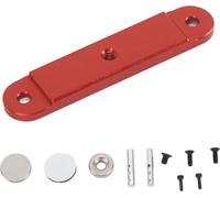 RC -Montage de la coque Post -Set -Échange pour axial 1/24 SCX24 La force magnétique forte réduit la voiture vibrante rouge