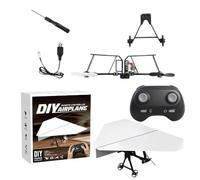 RC Paper Airplane Kit | DIY Aircraft Toys | Electric Remote Control Plane |