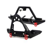 RC Pare-Chocs Compatible avec Axial pour SCX10 90046 pour TRX4 1/10 RC Véhicule À Chenilles Pare-Chocs Avant Arrière en Métal Treuil Électrique Support De Roue De Secours