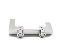 RC Pare-Chocs Compatible avec HPI pour Venture 1/10 Rc Support De Pare-Chocs Avant en Alliage D'aluminium Cadre De Protection De Montage De Pare-Chocs Avant