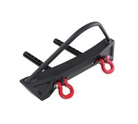 RC Pare-Chocs Compatible avec MN pour MN128 1/12 RC Car Upgrade Accessories Parts Alliage D'aluminium Pare-Chocs Avant Crash Belt Trou De Treuil