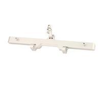 Rc Pare-Chocs Compatible avec TRAXXAS pour TRX6 G63 6x6 88096-4, Pièces De Rechange pour Voiture Télécommandée, Pare-Chocs Arrière en Alliage D'aluminium avec Crochet De Remorquage(Silver)