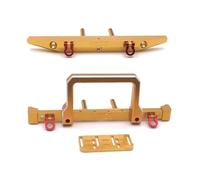 RC Pare-Chocs Compatible avec Traxxas TRX-4 pour Axial SCX10 90046 AXI03007 MN999 1/10 RC Crawler Car Upgrade Parts Pare-Chocs Avant Et Arrière en Métal