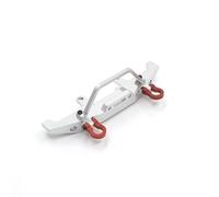 RC Pare-Chocs Compatible avec WPL C14 C24 B16 B36 1/16 Voiture Télécommandée Amélioration Camion Accessoires Pare-Chocs Avant en Métal