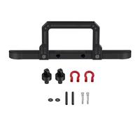 Rc Pare-Chocs PièCes Pour D90 D110 RC-4WD 1/10 Pare Chocs Avant En Métal Avec Crochets De Treuil Et Visserie Montage Pour Voiture RC Crawler Pièce Rechange Modifiée