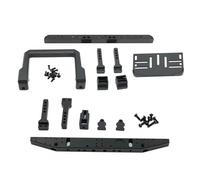 Rc Pare-Chocs Pour Trx-4 Pour Defender 1/10 CNC En Alliage Métallique Avant Arrière Pare Chocs RC Chenille Voiture Camion Modèle Mise À Niveau Pièces Accessoires(1 Set)