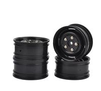 RC Pièces avec pour Axial pour SCX10 pour Tamiya CC01 D90 pour Pajero pour Trxs 1/10 RC pour Rock Crawler 4PCS 1.9 Jantes en Plastique
